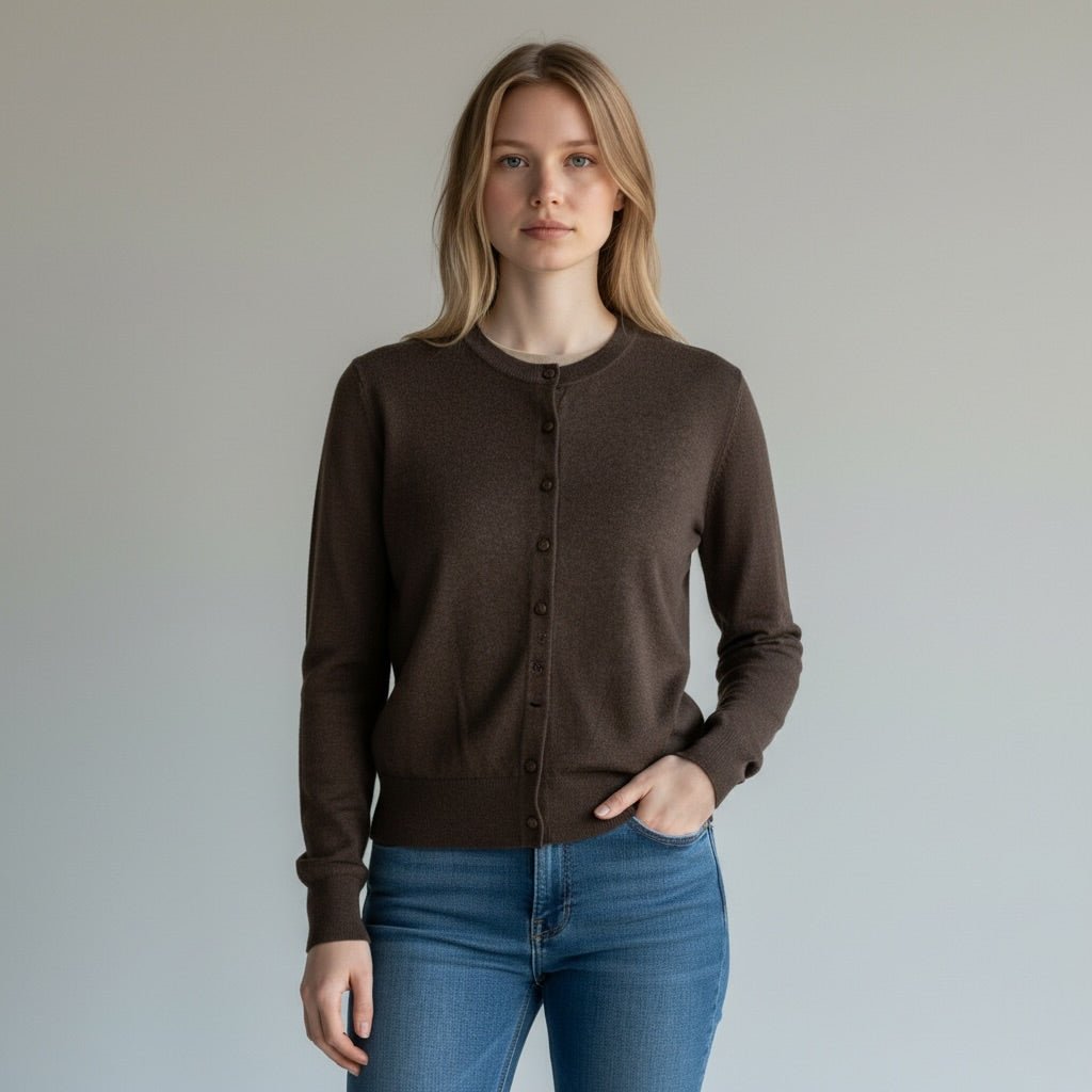 GIACCHINA COLLO A COREANA SUSY MIX - XE BLU Abbigliamento Donna