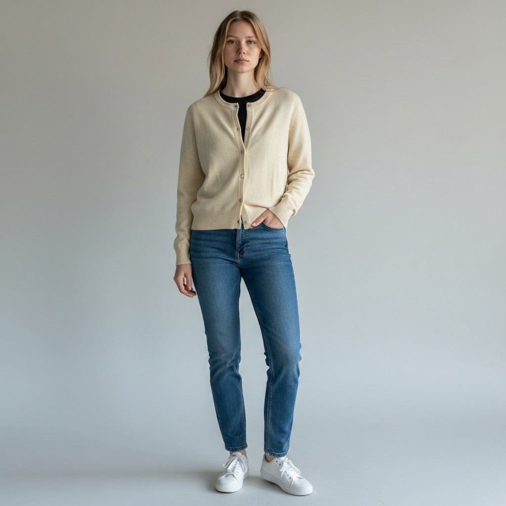 GIACCHINA MISTO LANA HAVEONE - XE BLU Abbigliamento Donna