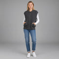 GILET CON ZIP SUSY MIX - XE BLU Abbigliamento Donna