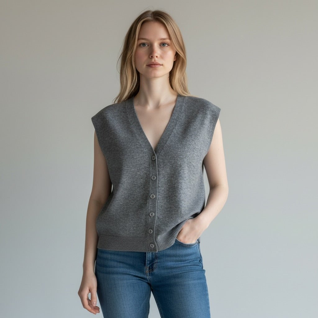 GILET DOPPIA ABBOTTONATURA SUSY MIX - XE BLU Abbigliamento Donna