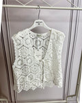 GILET IN CROCHET SUSY MIX - XE BLU ABBIGLIAMENTO