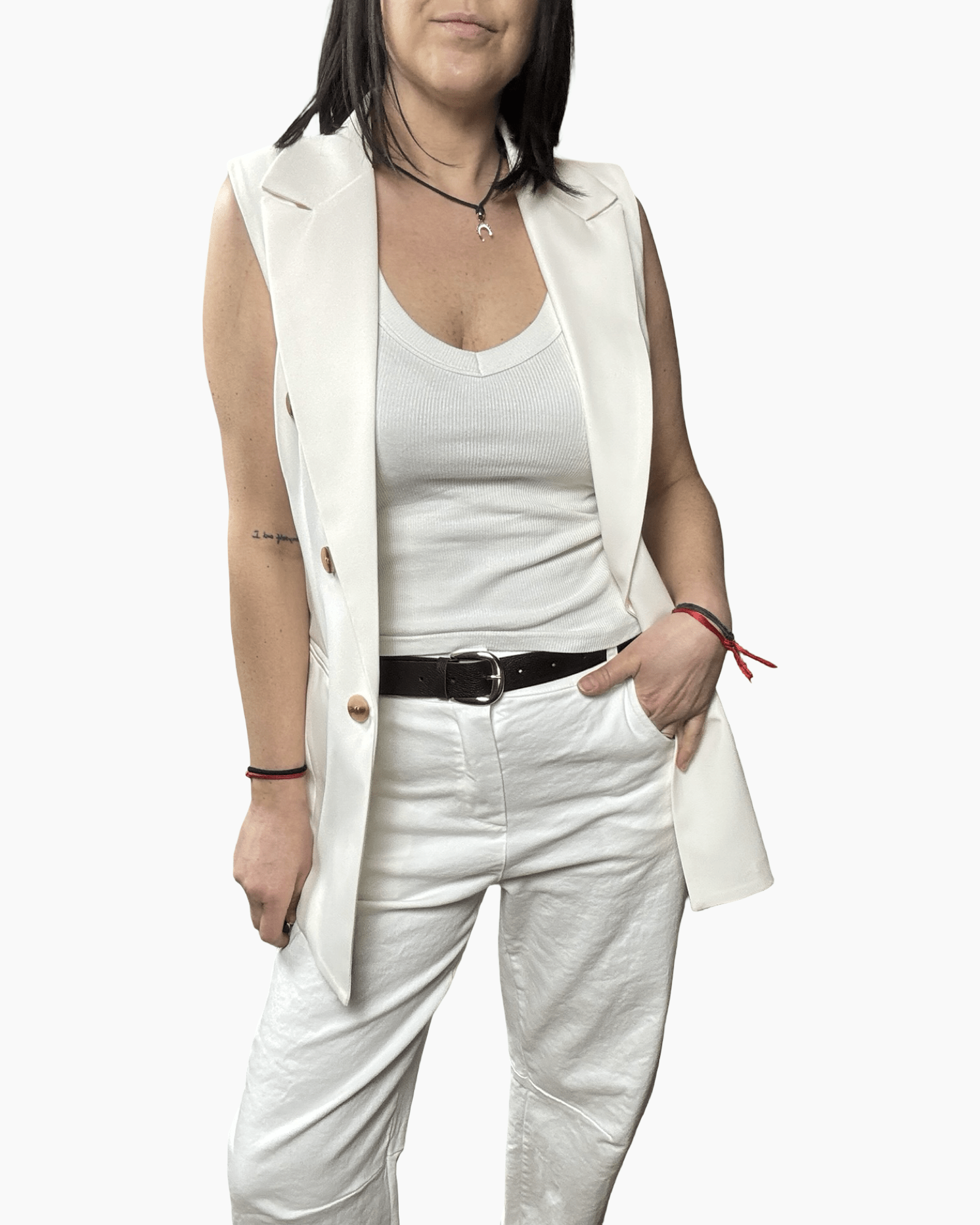 GILET SUSY MIX - XE BLU ABBIGLIAMENTO