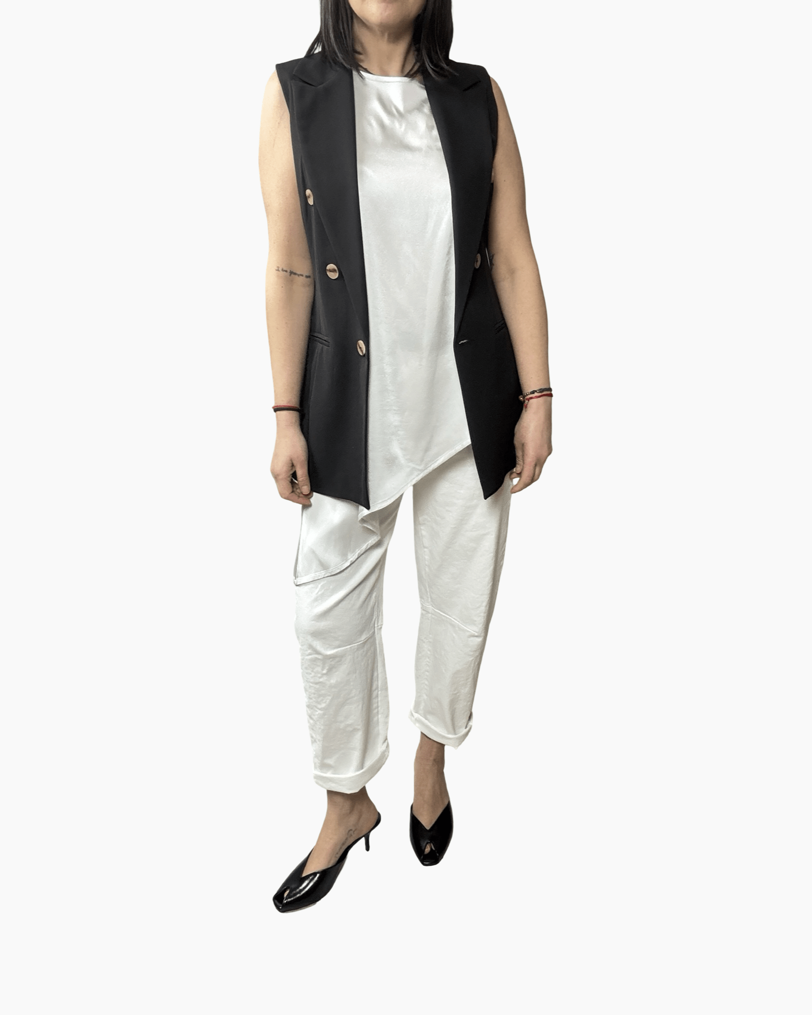 GILET SUSY MIX - XE BLU ABBIGLIAMENTO