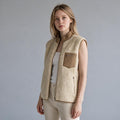 GILET TEDDY DIXIE - XE BLU Abbigliamento Donna