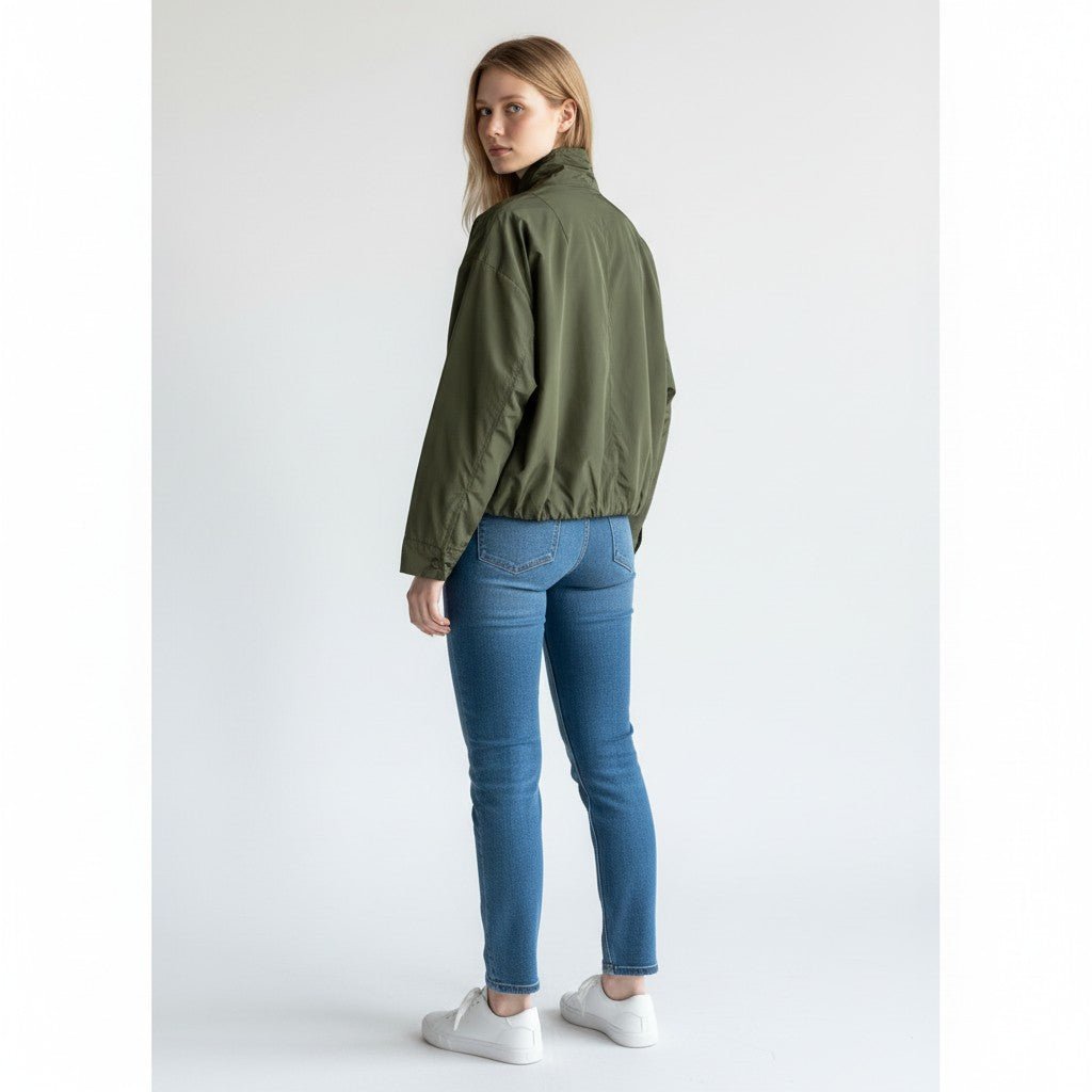 GIUBBINO ARRICCIATO HAVEONE - XE BLU Abbigliamento Donna