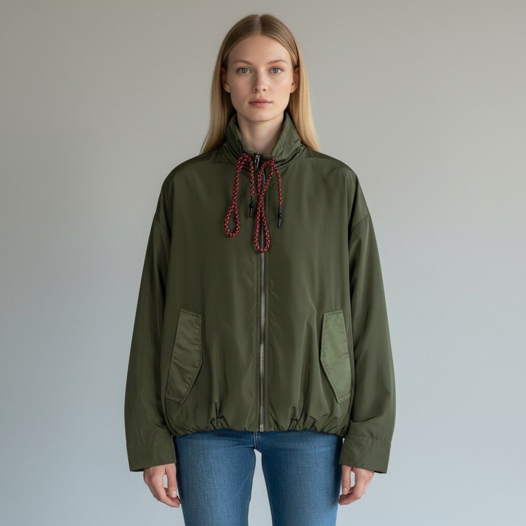 GIUBBINO ARRICCIATO HAVEONE - XE BLU Abbigliamento Donna