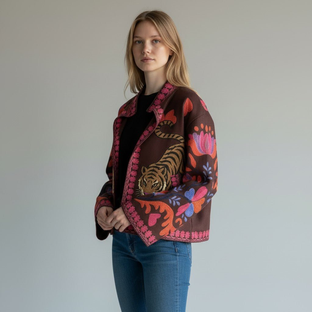 GIUBBINO "NOMADE"CAPSULE HAVEONE - XE BLU Abbigliamento Donna