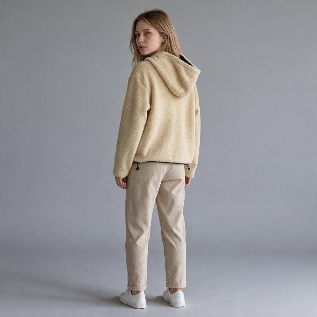 GIUBBINO TEDDY VICOLO - XE BLU Abbigliamento Donna