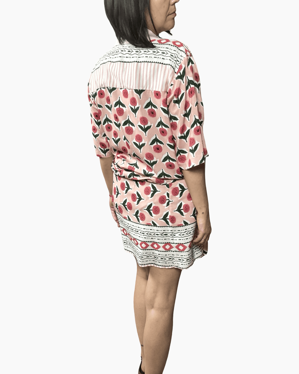 GONNA A PAREO A FIORI HAVEONE - XE BLU ABBIGLIAMENTO