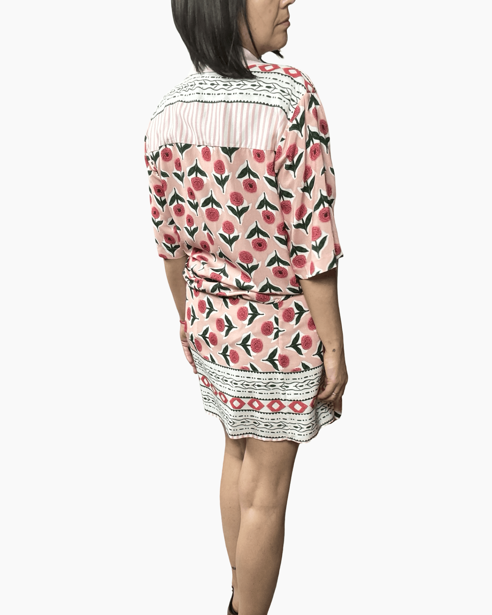 GONNA A PAREO A FIORI HAVEONE - XE BLU ABBIGLIAMENTO
