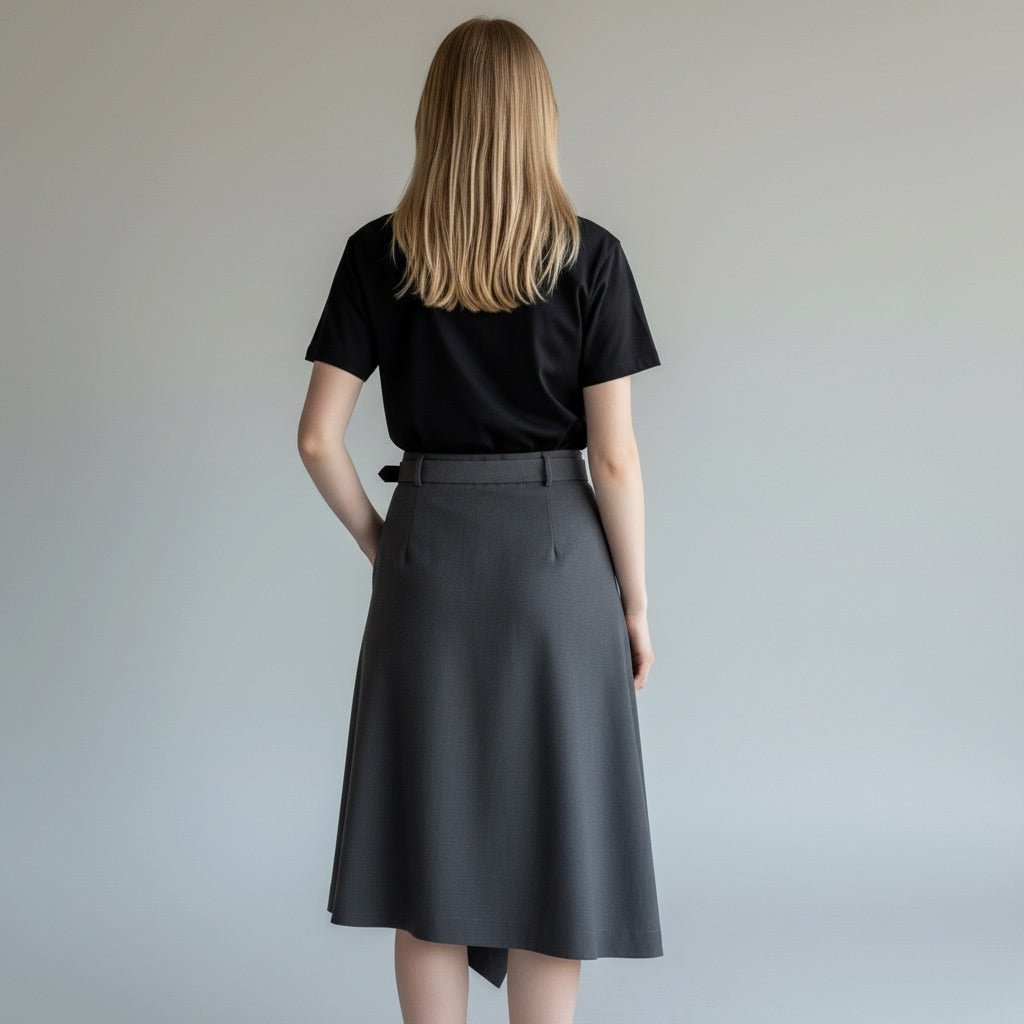 GONNA A PUNTA DIXIE - XE BLU Abbigliamento Donna