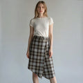 GONNA CHECK A PUNTA DIXIE - XE BLU Abbigliamento Donna