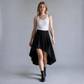 GONNA DOPPIA LUNGHEZZA VICOLO - XE BLU Abbigliamento Donna
