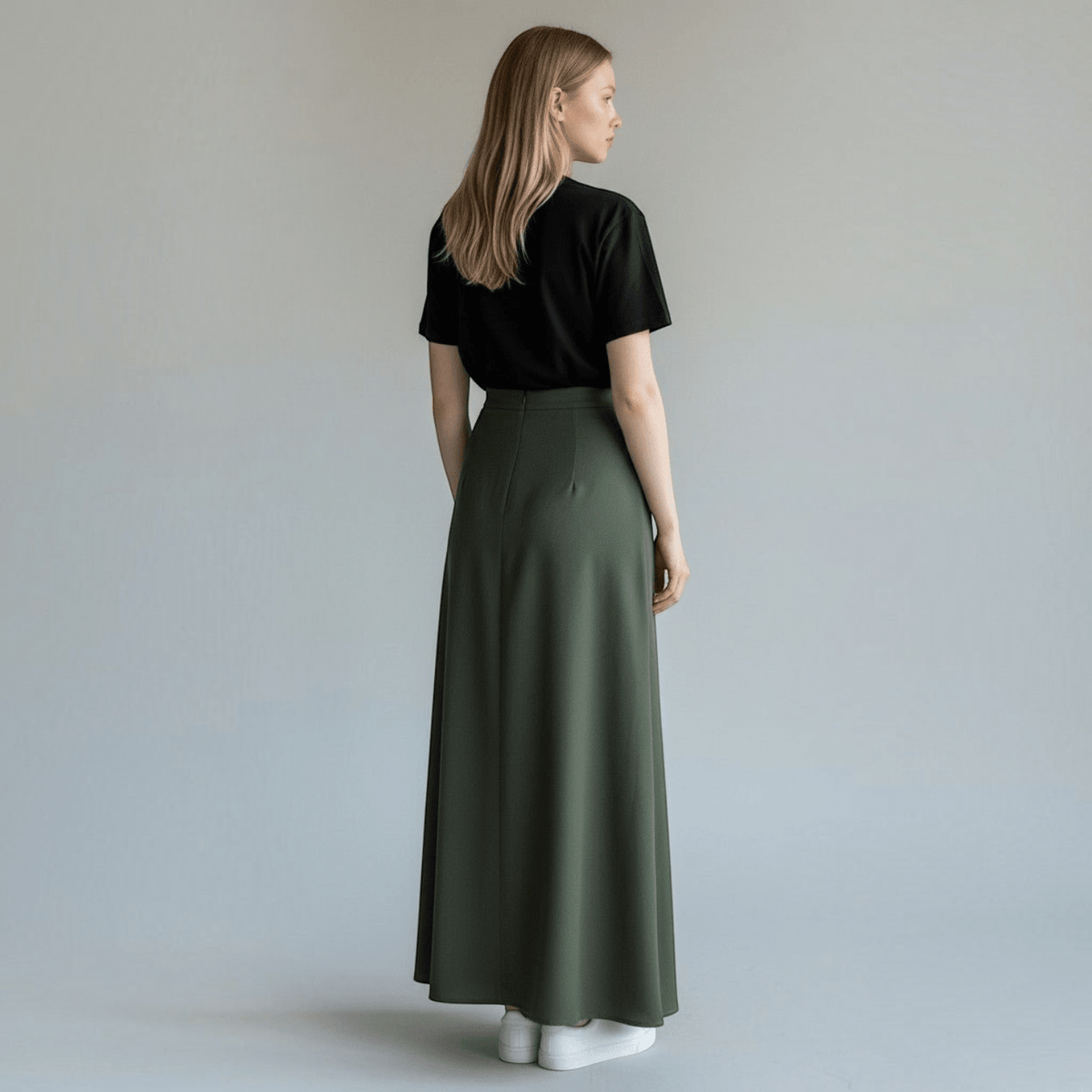 GONNA EFFETTO PORTAFOGLIO SUSY MIX - XE BLU Abbigliamento Donna
