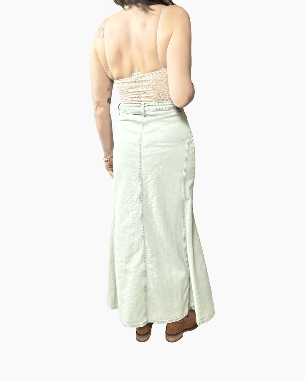 GONNA IN JEANS A SIRENA SUSY MIX - XE BLU ABBIGLIAMENTO