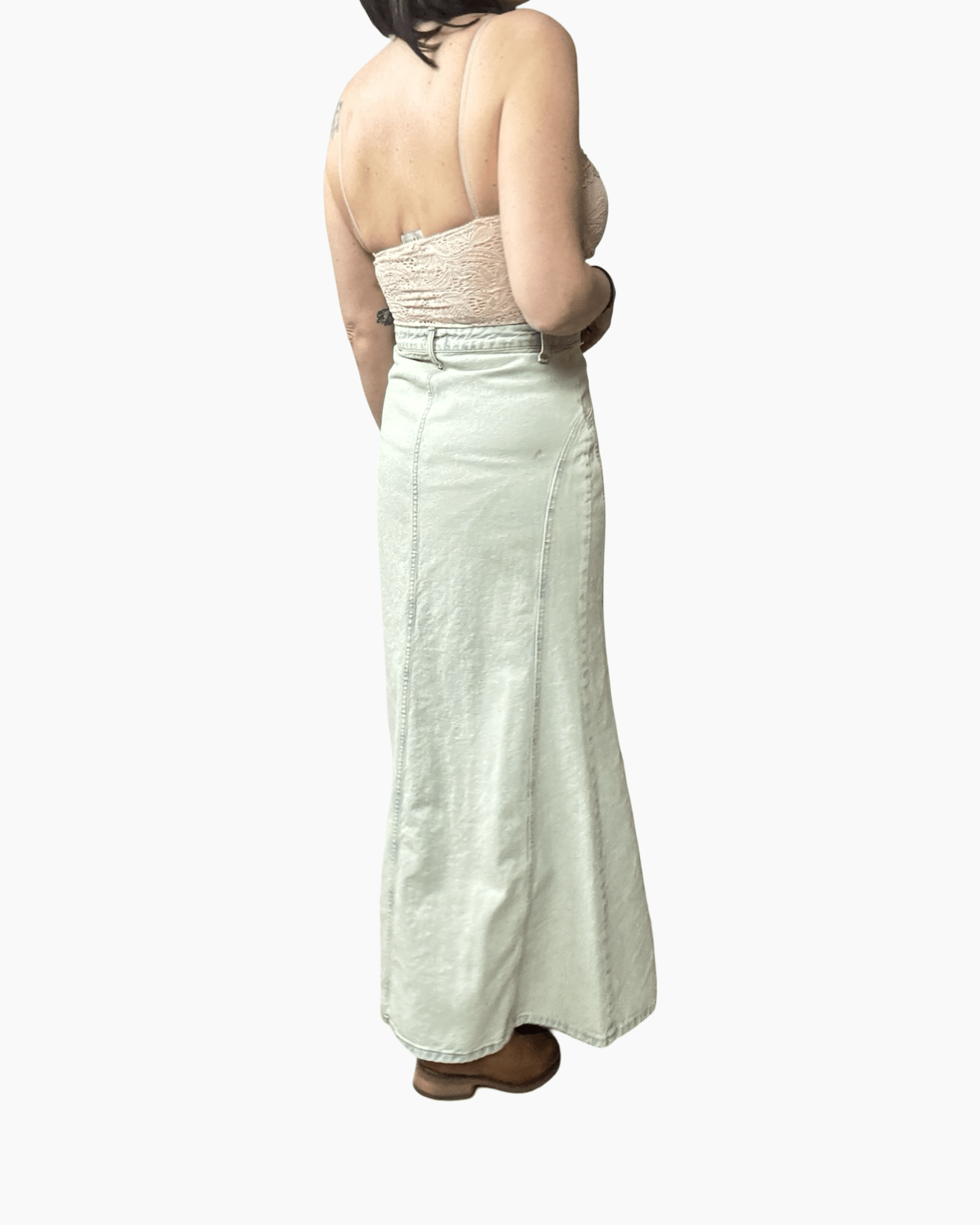 GONNA IN JEANS A SIRENA SUSY MIX - XE BLU ABBIGLIAMENTO