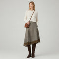 GONNA IN PIEDE-POULE SUSY MIX - XE BLU Abbigliamento Donna