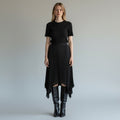 GONNA PLISSE VICOLO - XE BLU Abbigliamento Donna