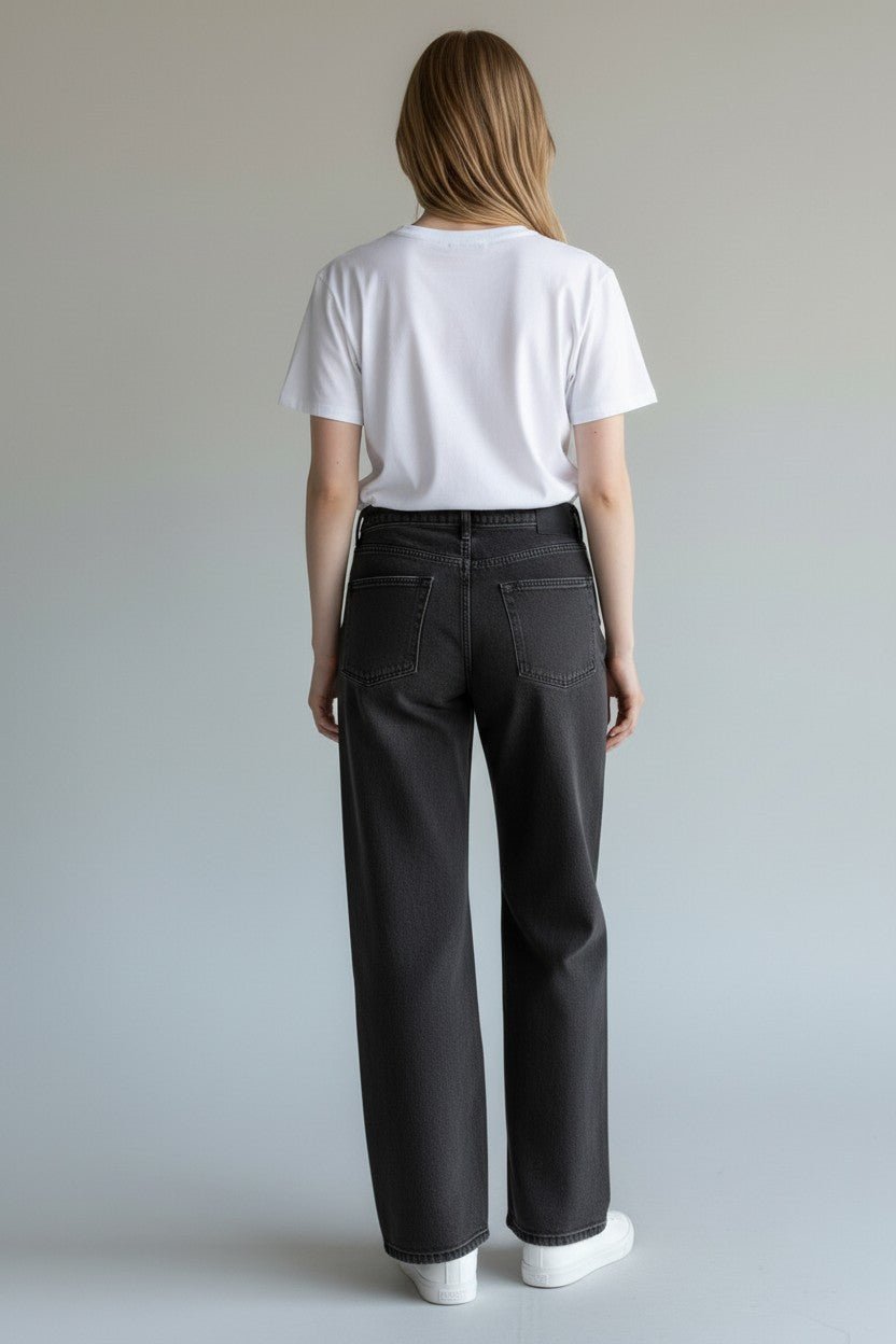 JEANS A PALAZZO SUSY MIX - XE BLU Abbigliamento Donna