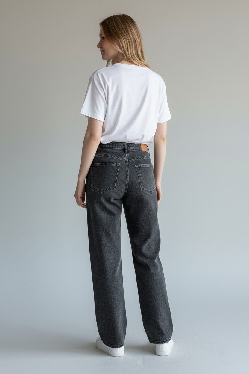 JEANS A PALAZZO SUSY MIX - XE BLU Abbigliamento Donna