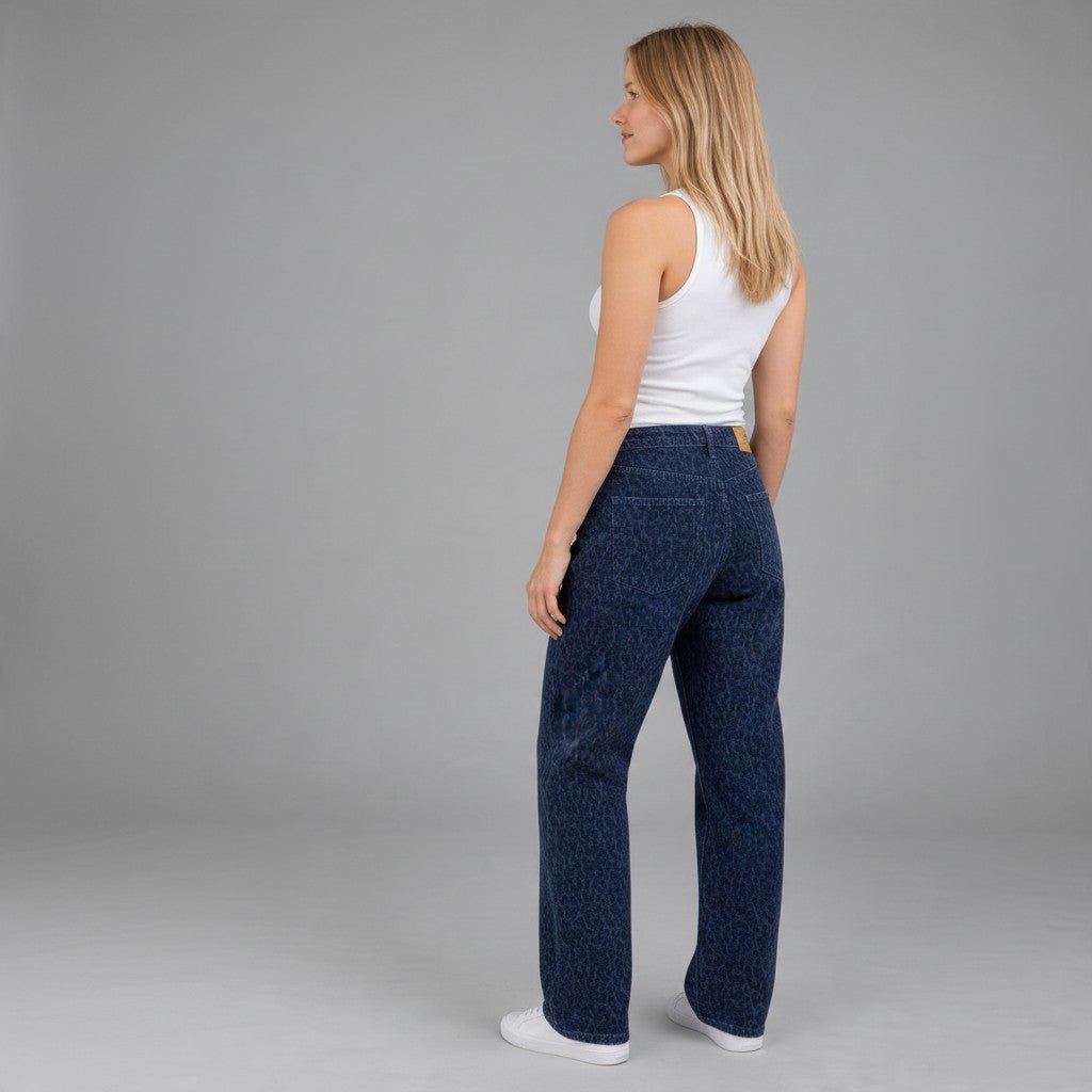 JEANS ARIA MACULATO HAVEONE - XE BLU Abbigliamento Donna