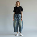 JEANS ARIA SABBIATO HAVEONE - XE BLU Abbigliamento Donna