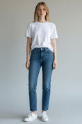 JEANS GAMBA ASCIUTTA SUSY MIX - XE BLU Abbigliamento Donna