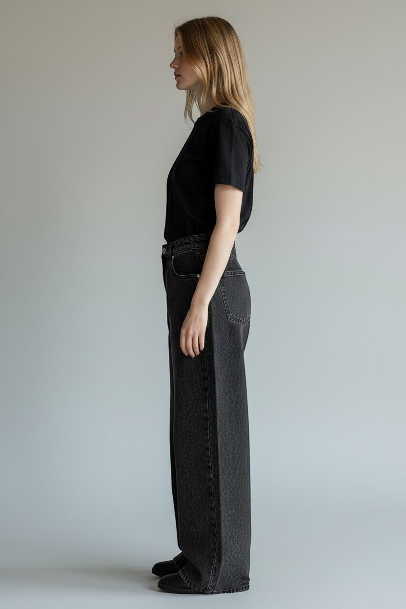 JEANS LUCY NERO HAVEONE - XE BLU Abbigliamento Donna