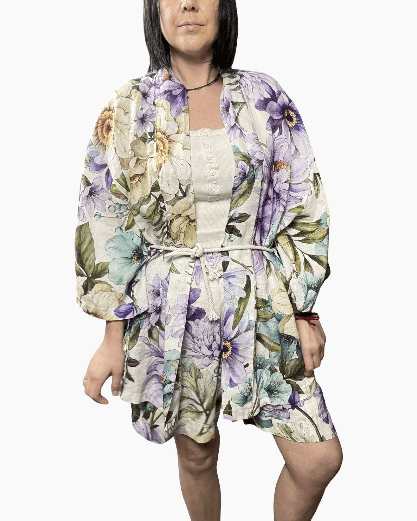 KIMONO A FANTASIA SUSY MIX - XE BLU ABBIGLIAMENTO