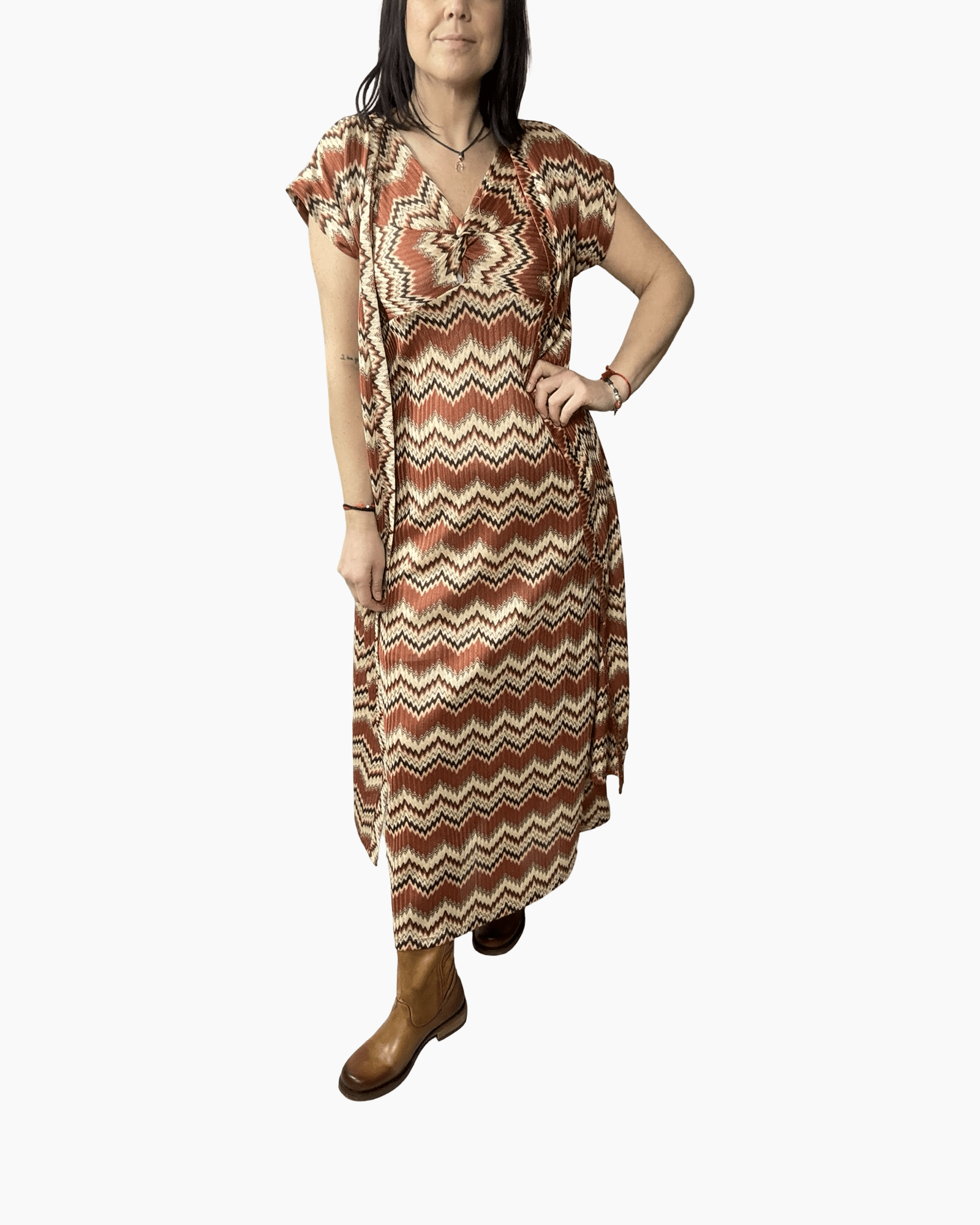 KIMONO STILE MISSONI SUSY MIX - XE BLU ABBIGLIAMENTO