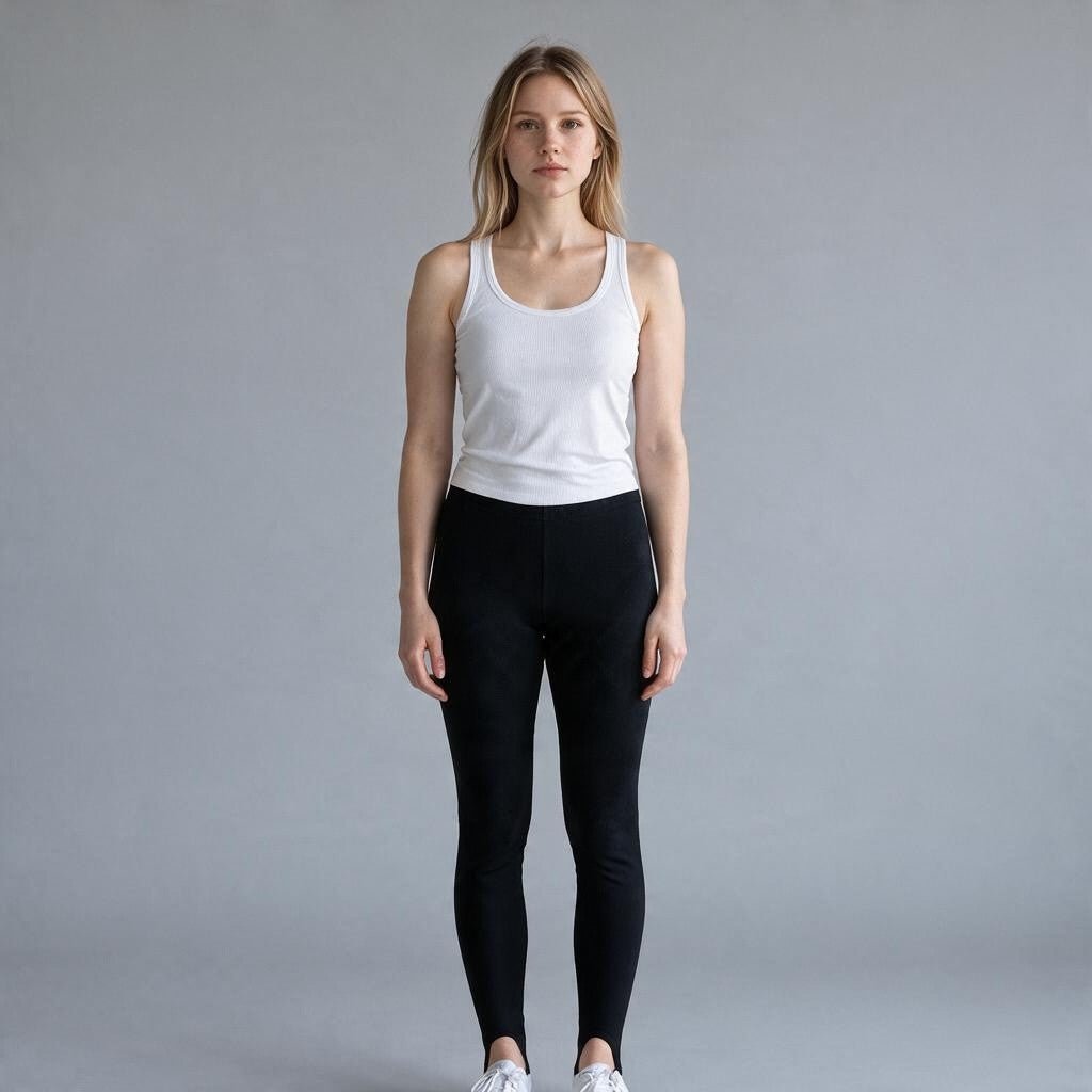 LEGGINS CON GHETTA VICOLO - XE BLU Abbigliamento Donna