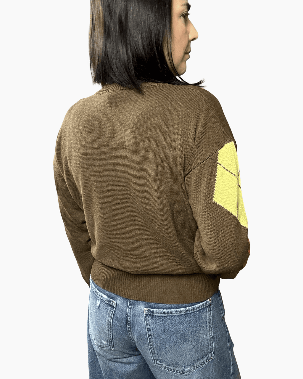MAGLIA A ROMBI VICOLO - XE BLU ABBIGLIAMENTO