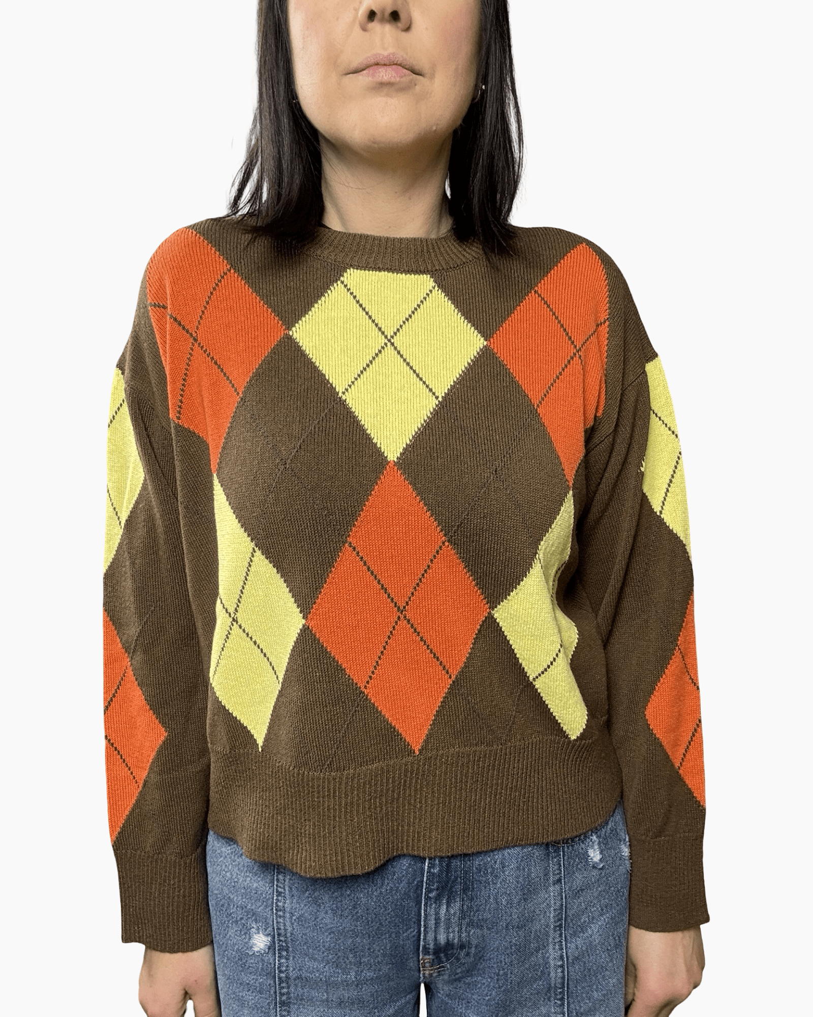MAGLIA A ROMBI VICOLO - XE BLU ABBIGLIAMENTO