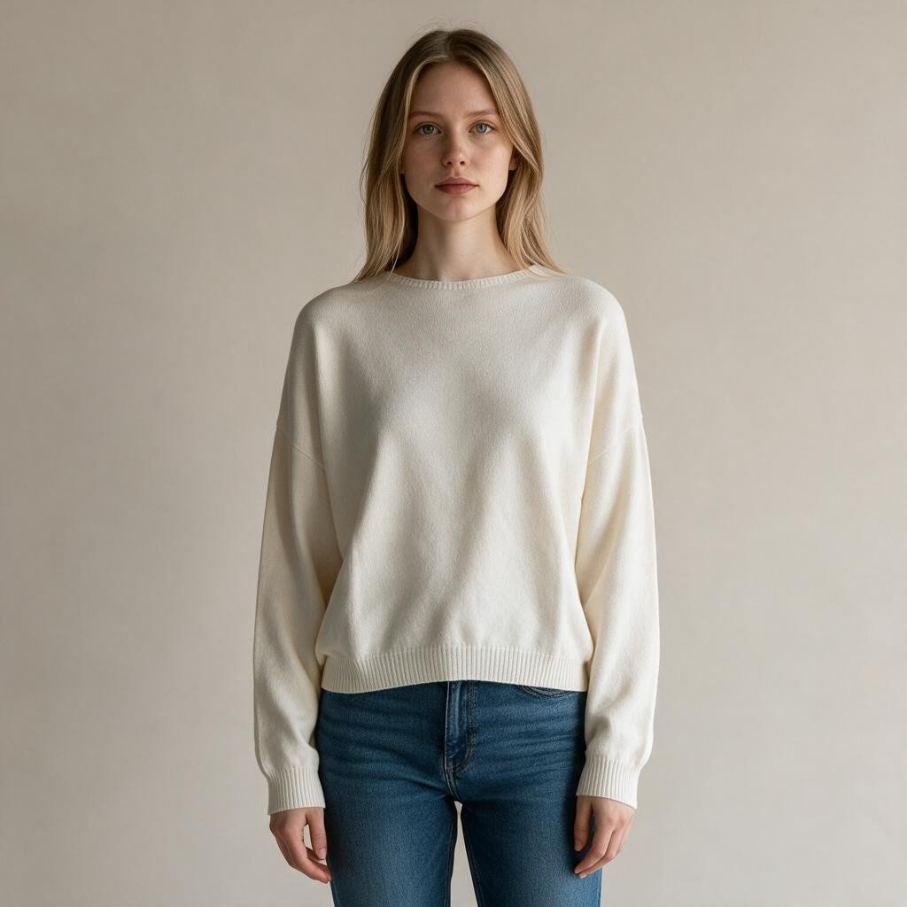 MAGLIA BASIC SUSY MIX - XE BLU Abbigliamento Donna