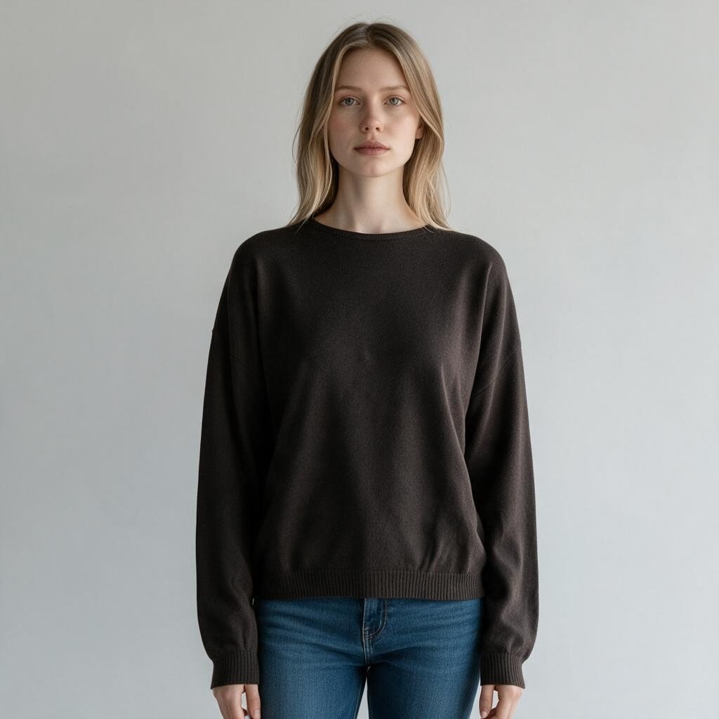 MAGLIA BASIC SUSY MIX - XE BLU Abbigliamento Donna