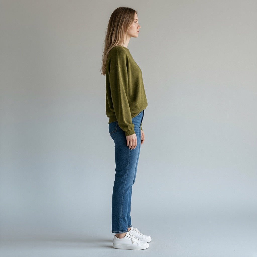 MAGLIA BASIC SUSY MIX - XE BLU Abbigliamento Donna