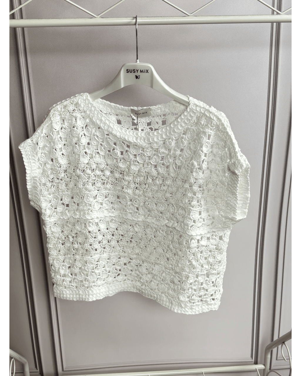 MAGLIA IN CROCHET SUSY MIX - XE BLU ABBIGLIAMENTO