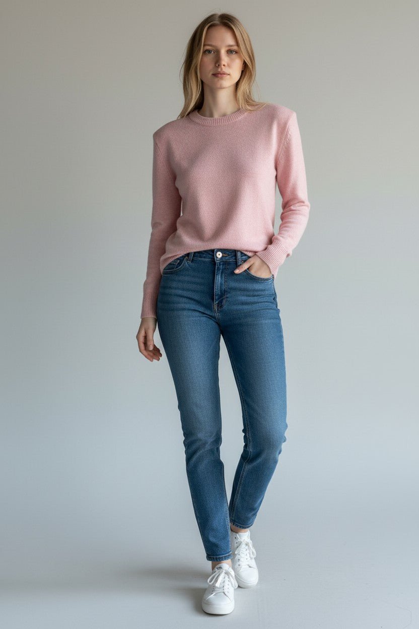 MAGLIA OVATTA SUSY MIX - XE BLU Abbigliamento Donna