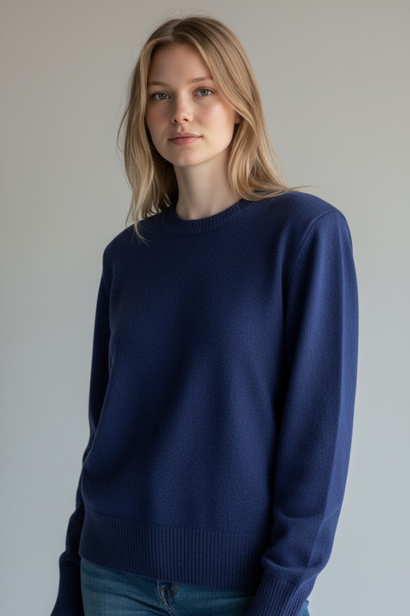 MAGLIA OVATTA SUSY MIX - XE BLU Abbigliamento Donna