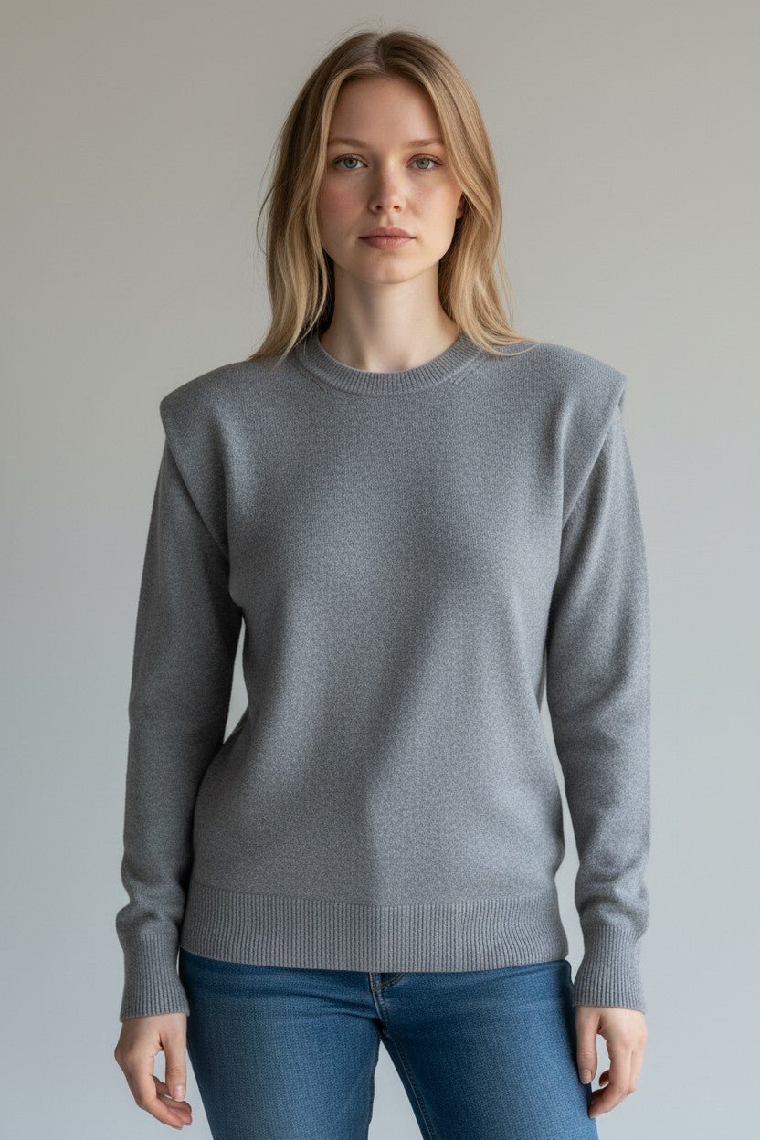MAGLIA OVATTA SUSY MIX - XE BLU Abbigliamento Donna