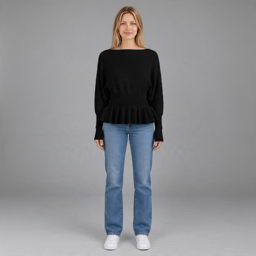MAGLIA RIMBORSATA HAVEONE - XE BLU Abbigliamento Donna