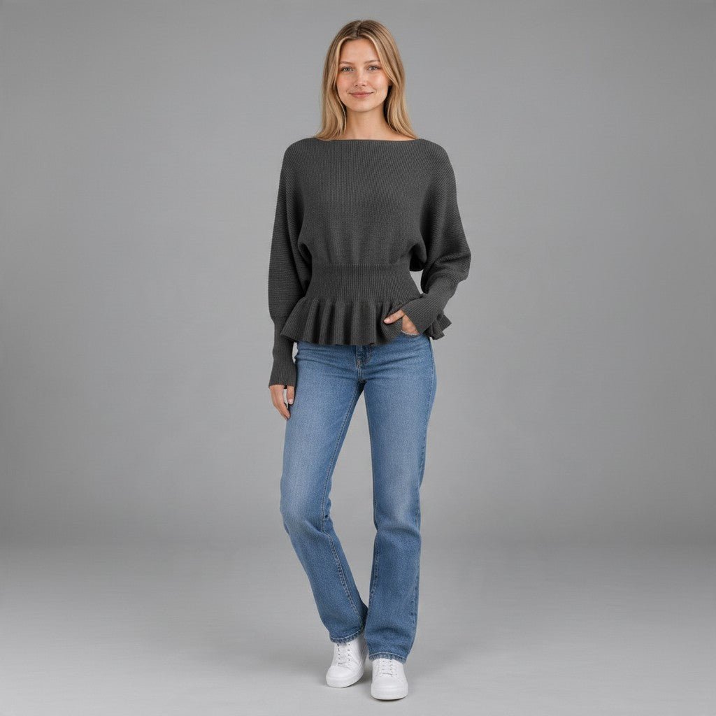 MAGLIA RIMBORSATA HAVEONE - XE BLU Abbigliamento Donna