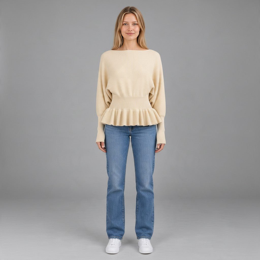 MAGLIA RIMBORSATA HAVEONE - XE BLU Abbigliamento Donna