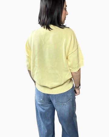 MAGLIA STONDATA VICOLO - XE BLU ABBIGLIAMENTO