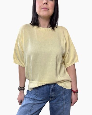 MAGLIA STONDATA VICOLO - XE BLU ABBIGLIAMENTO