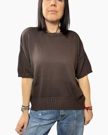 MAGLIA STONDATA VICOLO - XE BLU ABBIGLIAMENTO