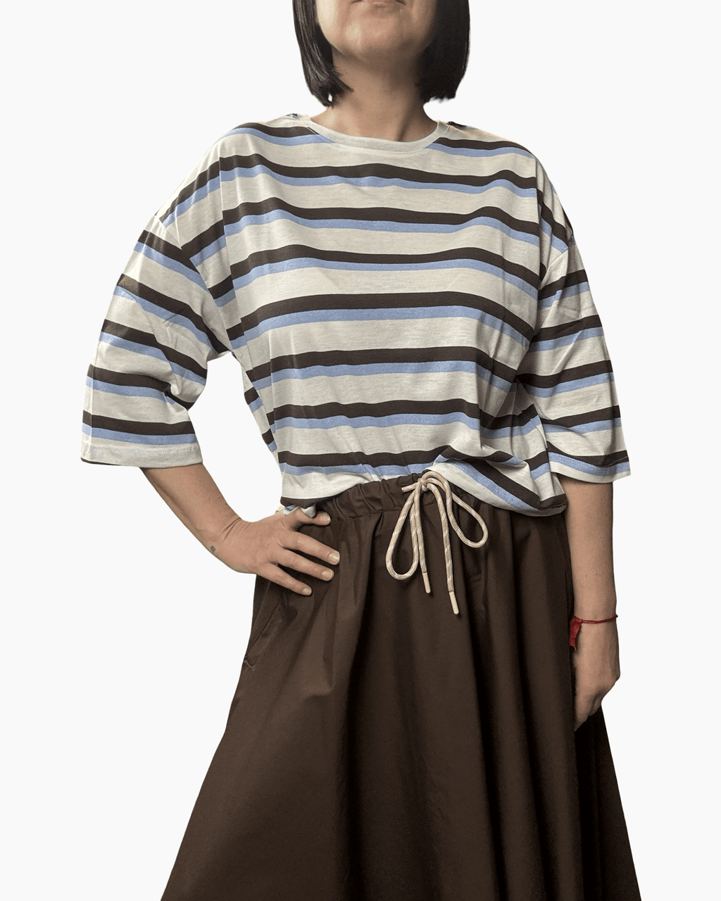 MAGLIETTA A RIGHE - XE BLU ABBIGLIAMENTO