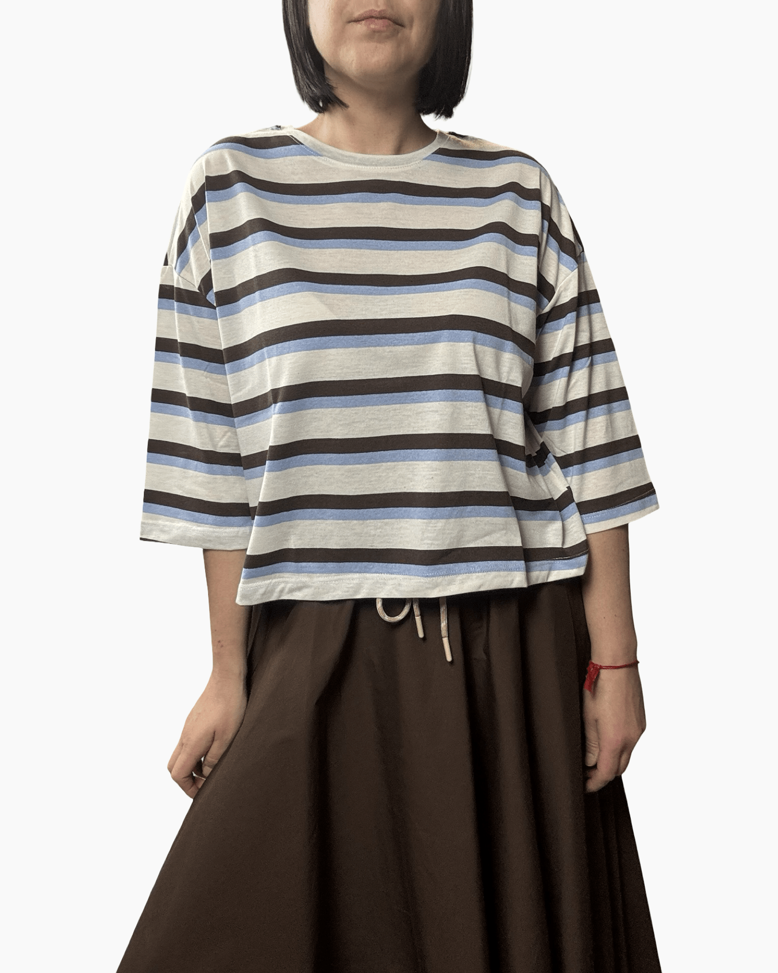 MAGLIETTA A RIGHE - XE BLU ABBIGLIAMENTO