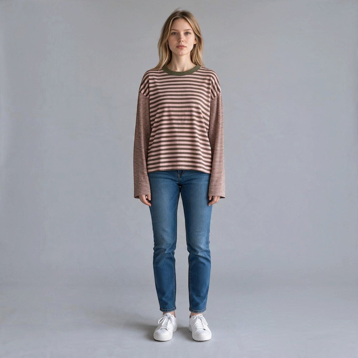 MAGLIETTA DOPPIA RIGA HAVEONE - XE BLU Abbigliamento Donna