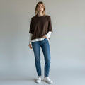 MAGLIETTA DOPPIA SUSY MIX - XE BLU Abbigliamento Donna